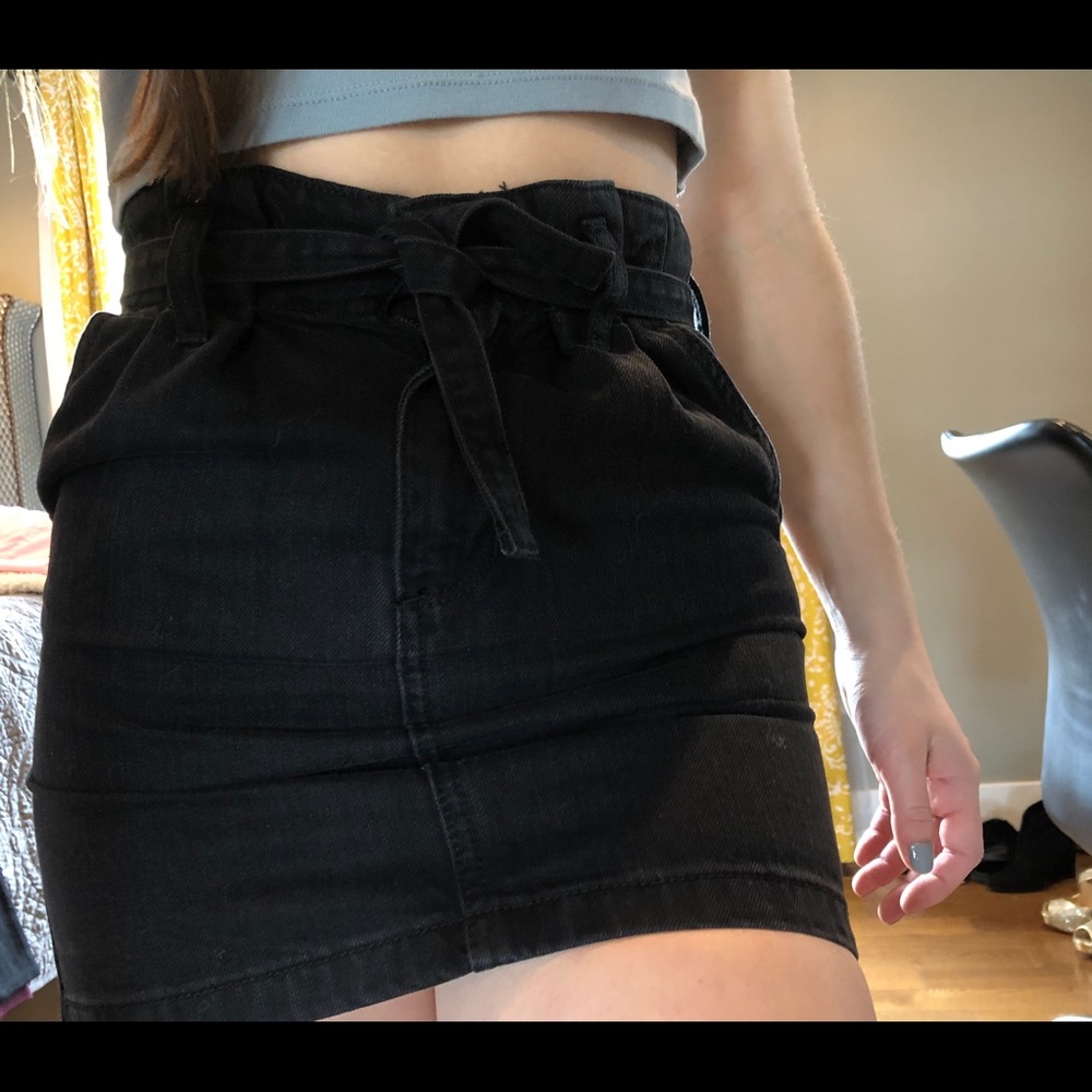 Hollister paper bag skirt